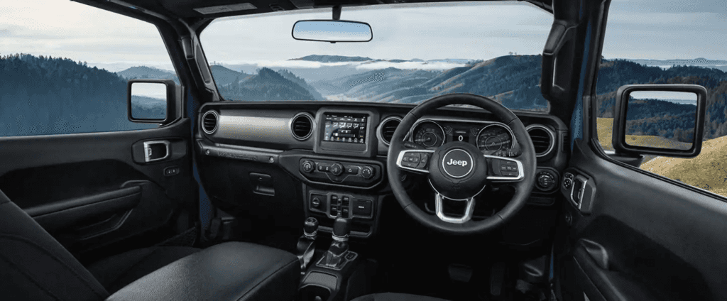 new jeep wrangler interior technology