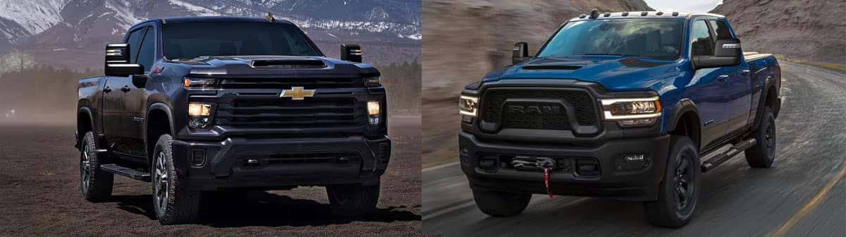 2024 Ram 2500 vs 2024 Chevy Silverado 2500 HD: A Heavy-Duty Showdown