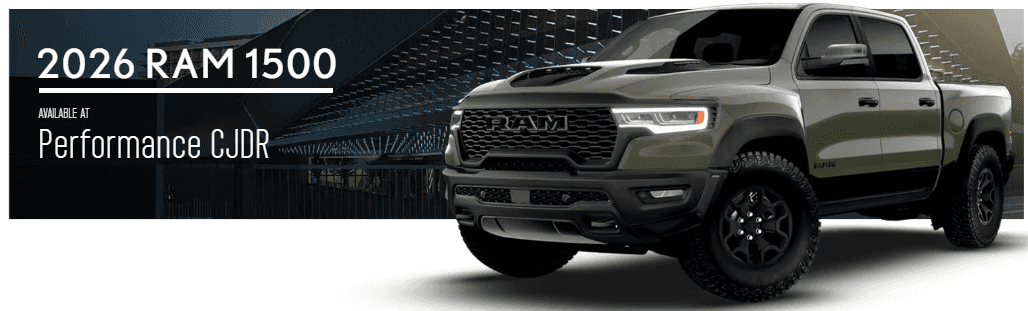 2026 Ram 1500 Tungsten Crew Cab At Performance CJDR Centerville