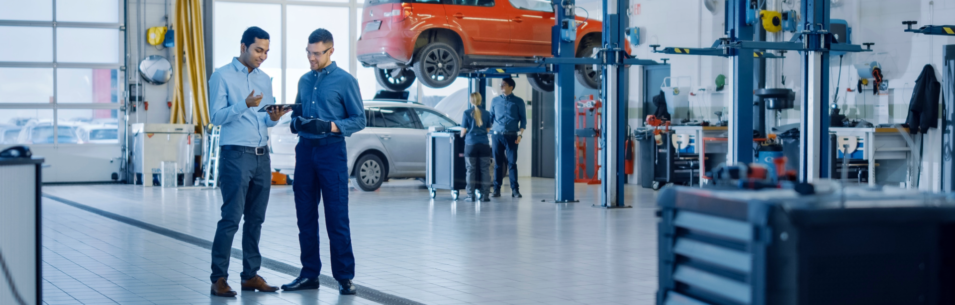 CDJR service at Performance Chrysler Jeep Dodge Ram Centerville.