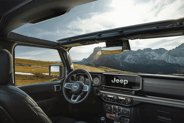 2026 Jeep Wrangler dash
