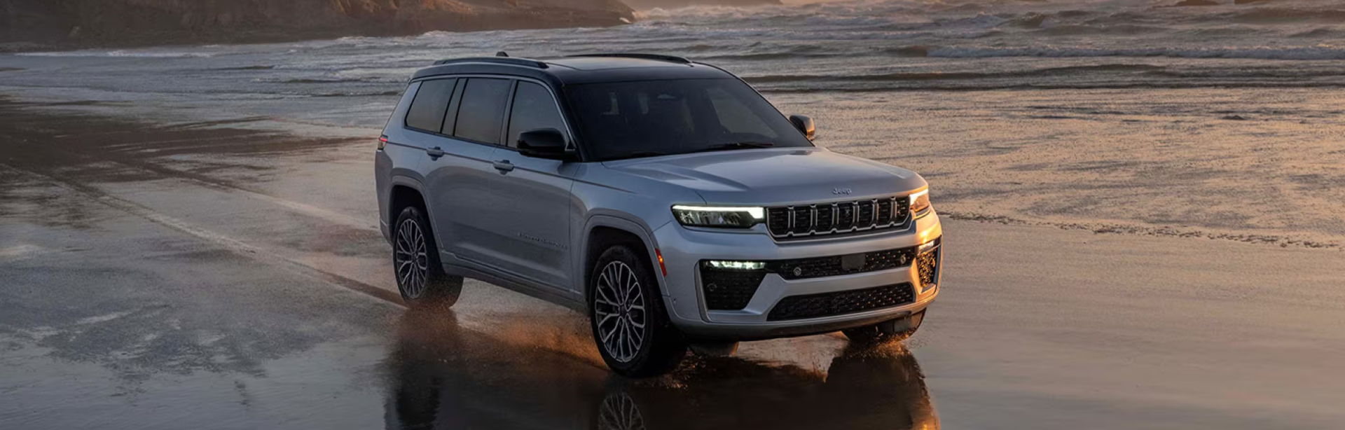 Jeep Grand Cherokee interior.