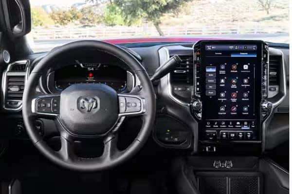 2027 Ram 2500 dash